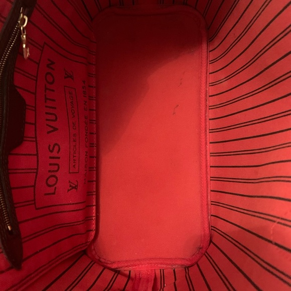 LOUIS VUITTON Neverfull PM Damier Ebene Authentic - Picture 6 of 16